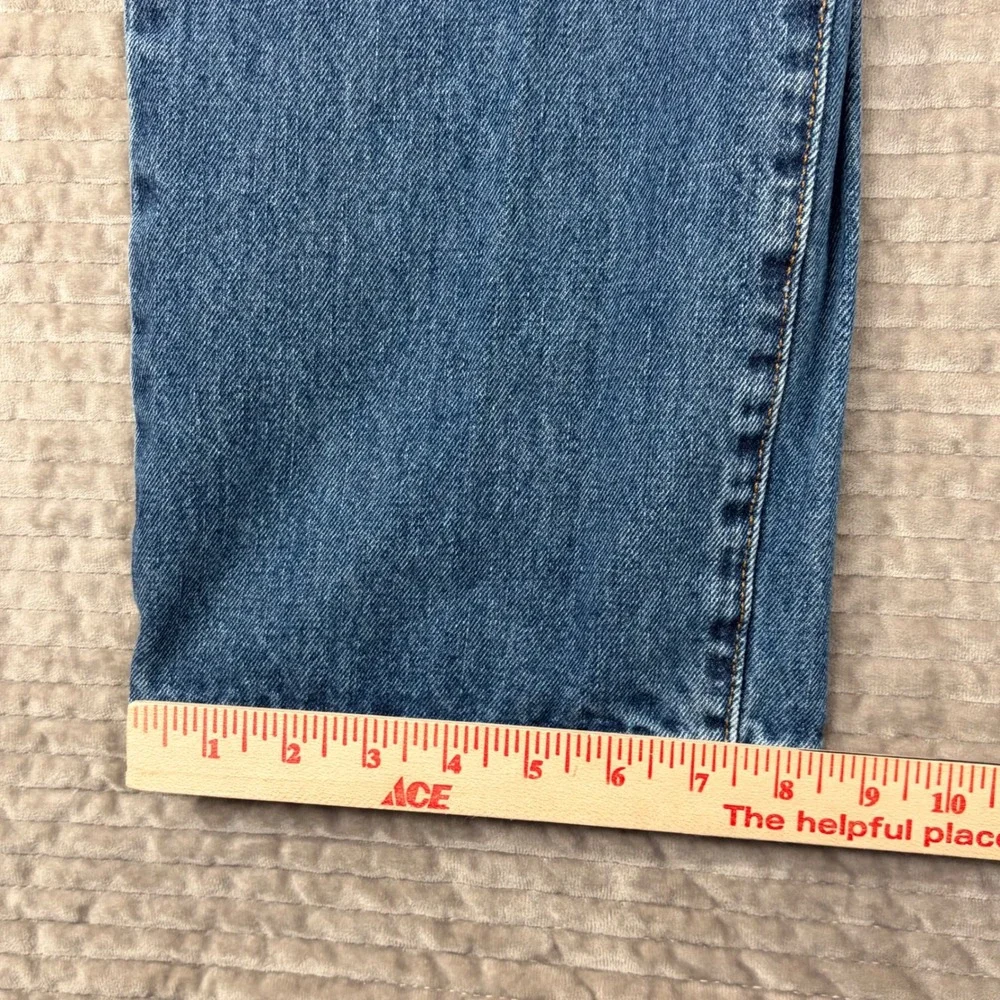Levis 501‎ Original Fit Mens Blue Straight Leg Button Fly Jeans 40x38 00501-0194